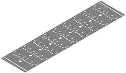 Self-Supporting Cable Tray Base DKI 000 for Cable Protection