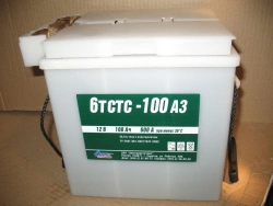 Lead Acid Starter Battery 6ТСТС-100АЗ for Heavy-Duty Use