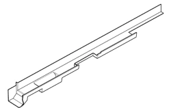 Right Front Fiberglass Box for Tram Cars 71-412-04.16.21.254