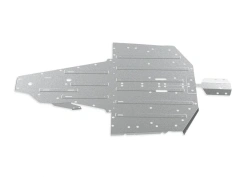 Aluminum Skid Plate Protection Kit for BRP Maverick X3 Turbo R, X DS Turbo R, X RS Turbo R (2016-)