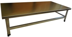 Kitchen Storage Rack for Temporary Food Inventory and Equipment