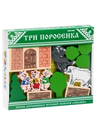 Three Little Pigs" Story Builder Set - 31 Pieces, Model 453-5