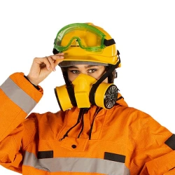 Gas Smoke Protection Respirator "Chance" with Replaceable SXCOP2 NR Filters