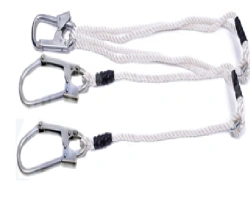 Adjustable Two-Branch Nylon Rope Lanyard Vrd