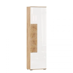 Single Door Wardrobe Fiji LD.659300.000 M (Golden Oak/White)