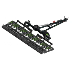 Soil Processing Aggregator with Leveling Implement AN-10-PAV