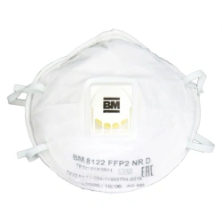 Filtering Half Mask for Aerosol Protection, VM Brand, Model VM 8122, FFP2 NR D