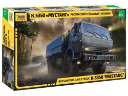 Russian Three-Axle Truck K-5350 Mustang Model Kit
