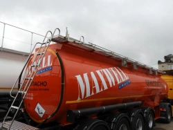 Semi-Trailer Tank FOX TANK PPC 877721 on Tonar 9042 Axles