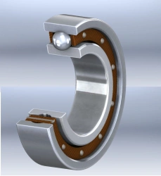 Single Row Radial Ball Bearing 5-101ЮТ-ЕТУ 100/3