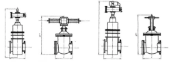 Flanged Wedge Gate Valve ZS DN 50-1500 PN 0.1-6.3 MPa
