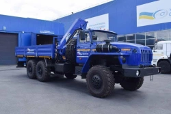 Truck-mounted Crane UZST 483B-69 on Ural 4320 Chassis