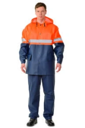 Waterproof Protective Suit "SPEC-SIGNAL", Type 1, PVC