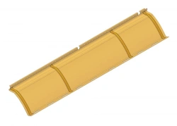 Rear Left Ceiling Panel for LiAZ Bus 529222 - 529222-5702217