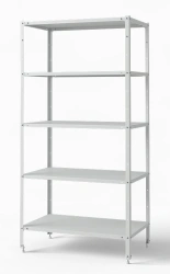 Open Metal Laboratory Shelf with Polymer Coating ST-12