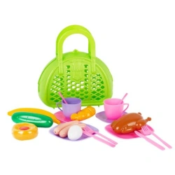 Traveler's Breakfast Playset with Bag - 21 Pieces