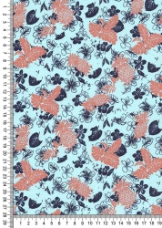 Elastic Cotton Knitted Fabric 100% Cotton 1+1