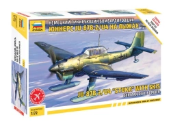 German Dive Bomber Ju-87B-2/U-4 Model Kit