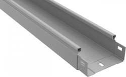 Unperforated Cable Tray 50x100x3000 RAL 9016 CLNK10-050-100-3 ESCA