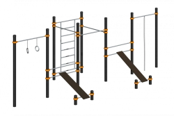 Workout Equipment Romana 501.29.01 for Outdoor Training