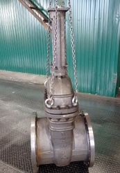 Steel Wedge Gate Valve with Rising Spindle for PN 2.5 MPa DN 500