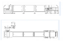 Scraper Conveyor for Transporting Anthracite and Coal at Angles up to 40 Degrees KSGS-8MK