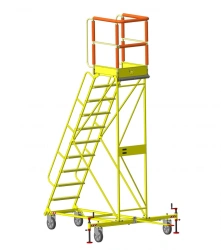 Aviation Ladder AS-3.3-4 for Access to Aircraft Maintenance