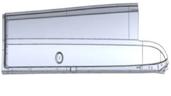 Right Roof Panel for Vehicles A9606579209