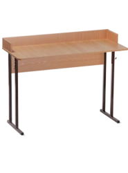 Standard Double Student Desk with Border, Type 1