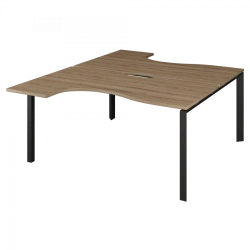 Ergonomic Double Bench for 2 Workstations NTMP.B.P2-060