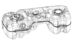 Plastic Fuel Tank 1101116AGW02A