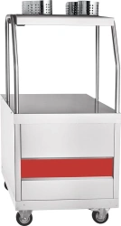 Mobile Cutlery and Tray Stand PSP-70PM