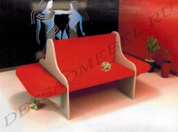 Double-Sided Children's Sofa for Locker Rooms