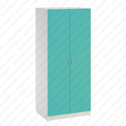 Clothing Cabinet with Two Compartments and Shelf - SHK.37.01