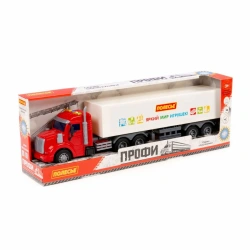 Realistic Inertia Tractor with Semi-Trailer and Sound Effects - Profi Model 93462