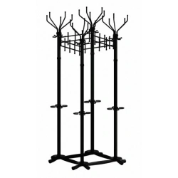 Gardix-4 T22 Group Clothing Rack with 20 Hooks