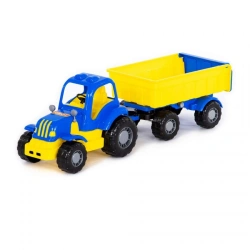 Powerful Toy Tractor with Trailer No. 1 - Model 44952