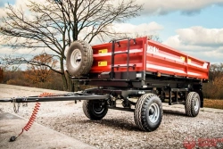 Bison 2PCT-6.5 Tractor Tipper Trailer