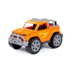 Stylish Legioner Car (Orange) for Imaginative Play, Model 87621
