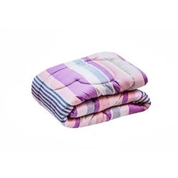 Quilted Blankets with Natural and Synthetic Fillings