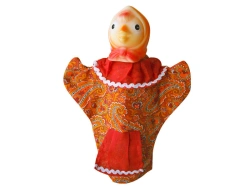 Hand Puppet "Kurochka Ryaba" for Expressive Play