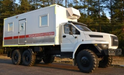 Medical Complex on 6YN31 Chassis, Modification 6Y121Z based on Ural 4320