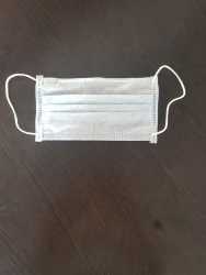 Three-Layer Medical Mask with Flexible Nose Clip