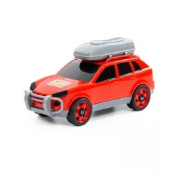 Adventure-Ready Toy Car with Roof Rack and Bumper Protection, Model 53671