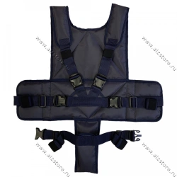 Vest with groin insert for wheelchair L-XL
