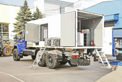 Diesel Truck with Model 5777CF on Ural 4320 Chassis