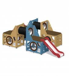 Children's Play Complex for Thematic Games and Physical Development - Romana 115-01.28.00