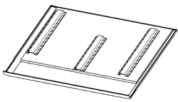 Left Rear Side Panel for Tram S.11-10.30.010-001