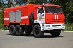 Fire Pump Station PNS-150, Model 58815K43118 on Kamaz-5350-D5 Chassis