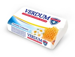 Мыло туалетное твердое "Verdum Прополис и ромашка" с антибактериальными травами